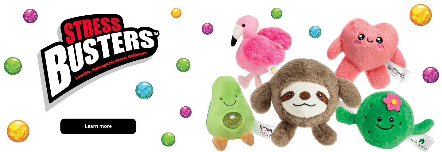 Earth, penguin, cat, penguin, and water droplet stress busters