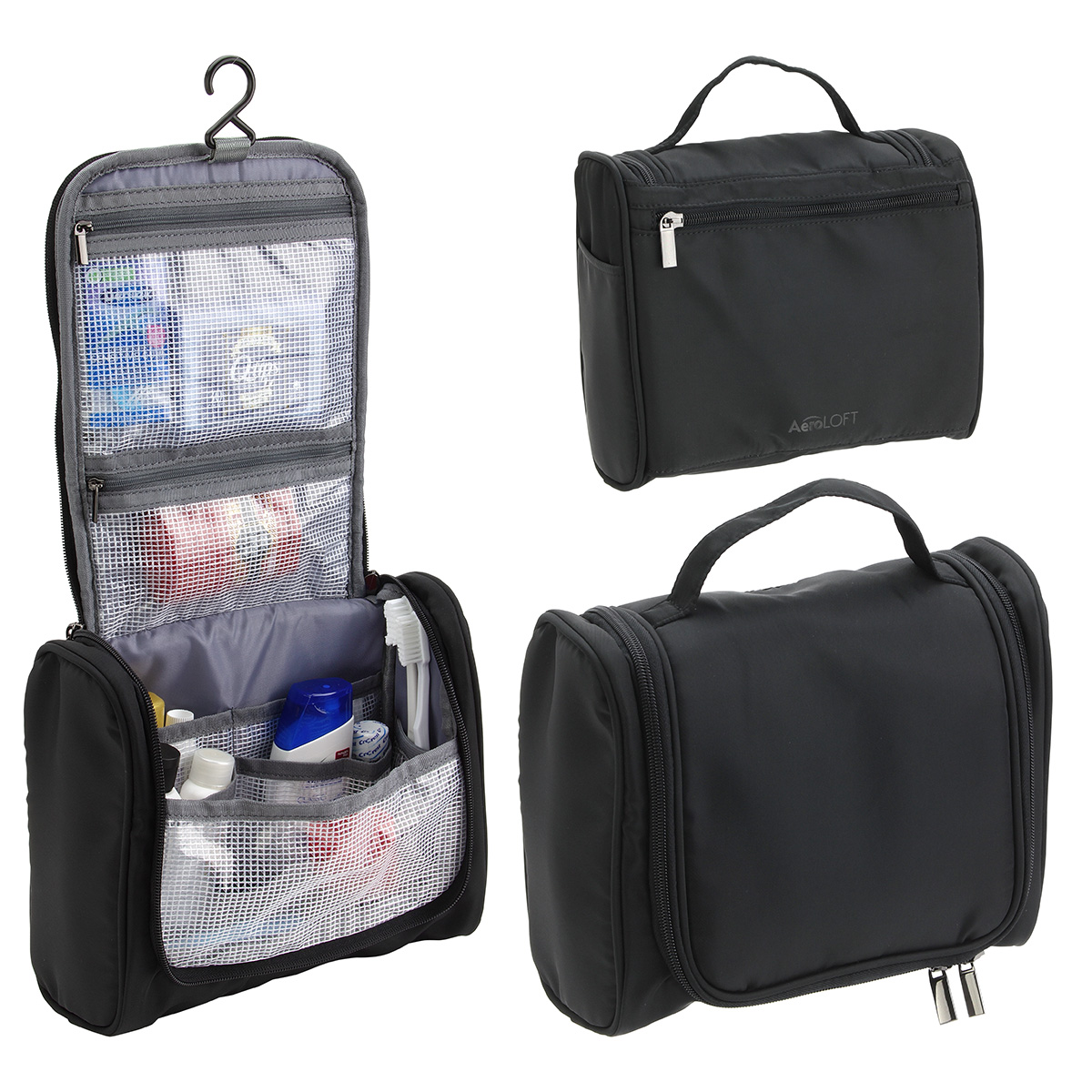 AeroLOFT® Jet Black Toiletry Kit