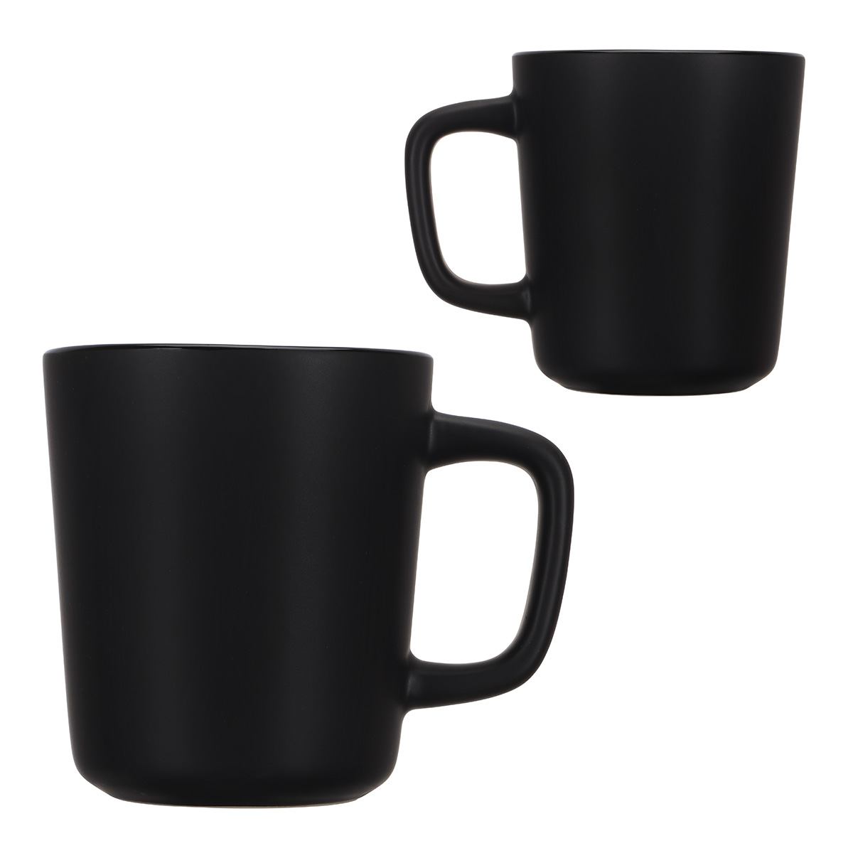 Sereni 11 oz Ceramic Mug — Black