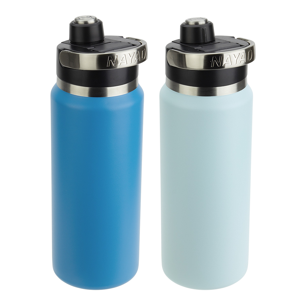 NAYAD® Traveler 26 oz Stainless Double-wall Vacuum Insulated Bottle with Twist-Top Spout 42