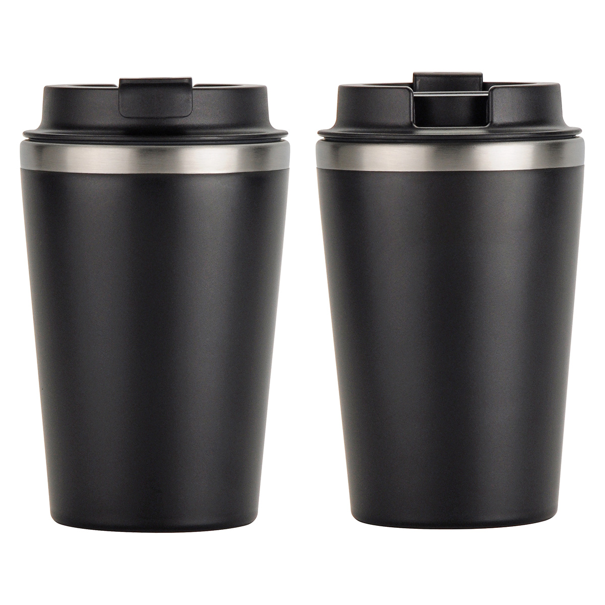 Paragon 12 oz Recycled Polypropylene/Stainless Steel Tumbler — Black