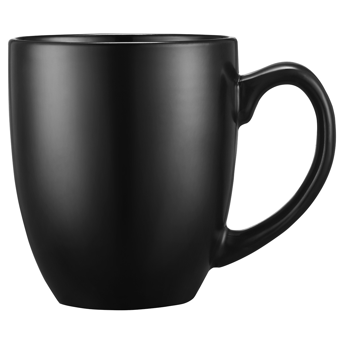 Corsica 16 oz Ceramic Mug — Black