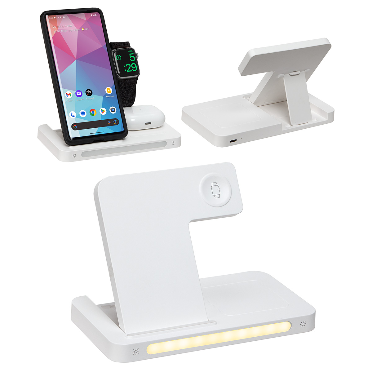 Legion 3-in-1 Charging Station with Ambient Lamp