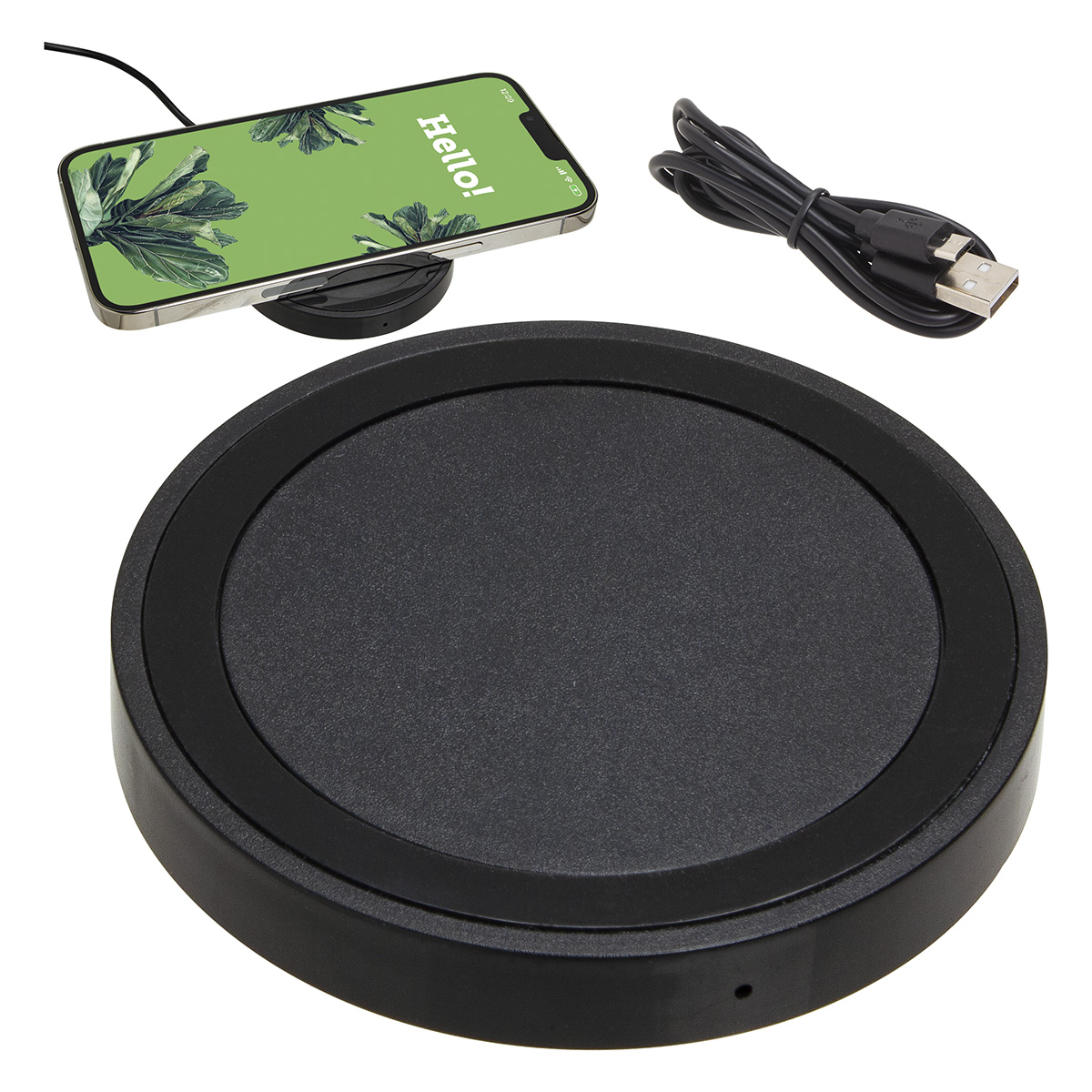 Power Disc 5W Wireless Charger — Black