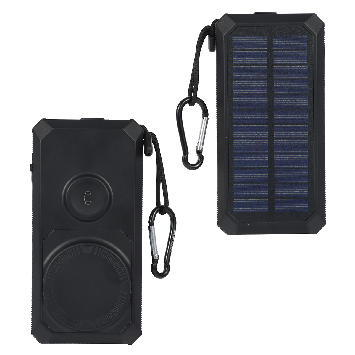 Array 15000mAh 20W Magnetic Wireless Power Bank with Solar Panel, Watch Charger & Retractable Cable
