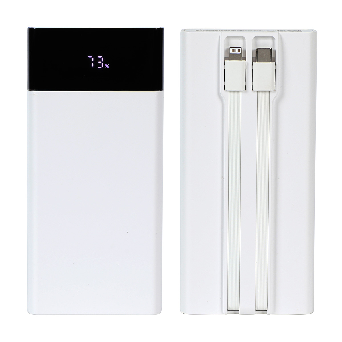 Pemberley 65W 20000mAh Power Bank for Laptops with Built-In Cables