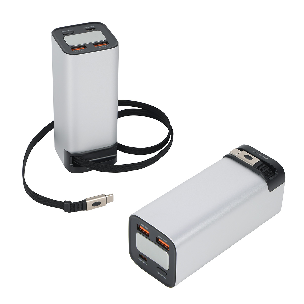Ultimate 20000mAh 100W PD Power Bank with Retractable Charging Cable