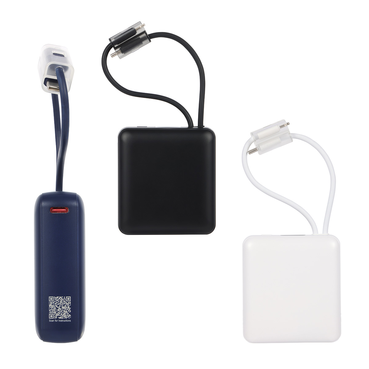 Vanguard 10000mAh 20W PD Power Bank with Charging Cable Lanyard