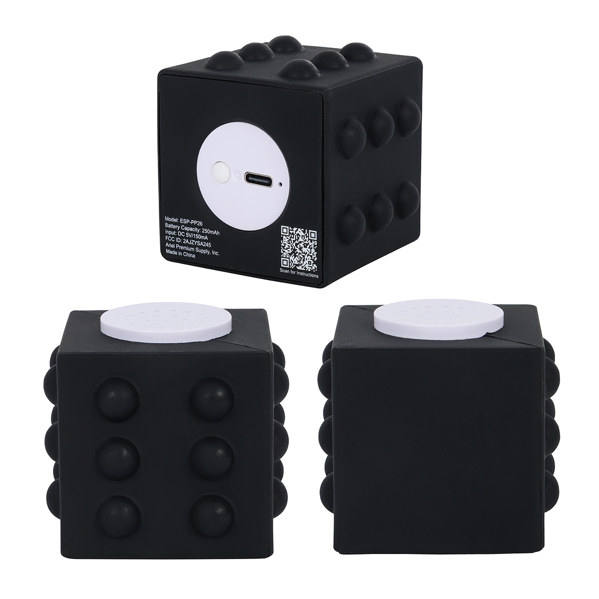 Push Pop Wireless Speaker — Black