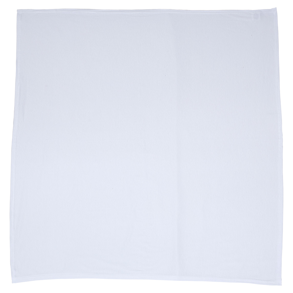 Cotton Feel Swaddle Blanket 42" x 42" 200GSM Poly/Spandex - Full Color