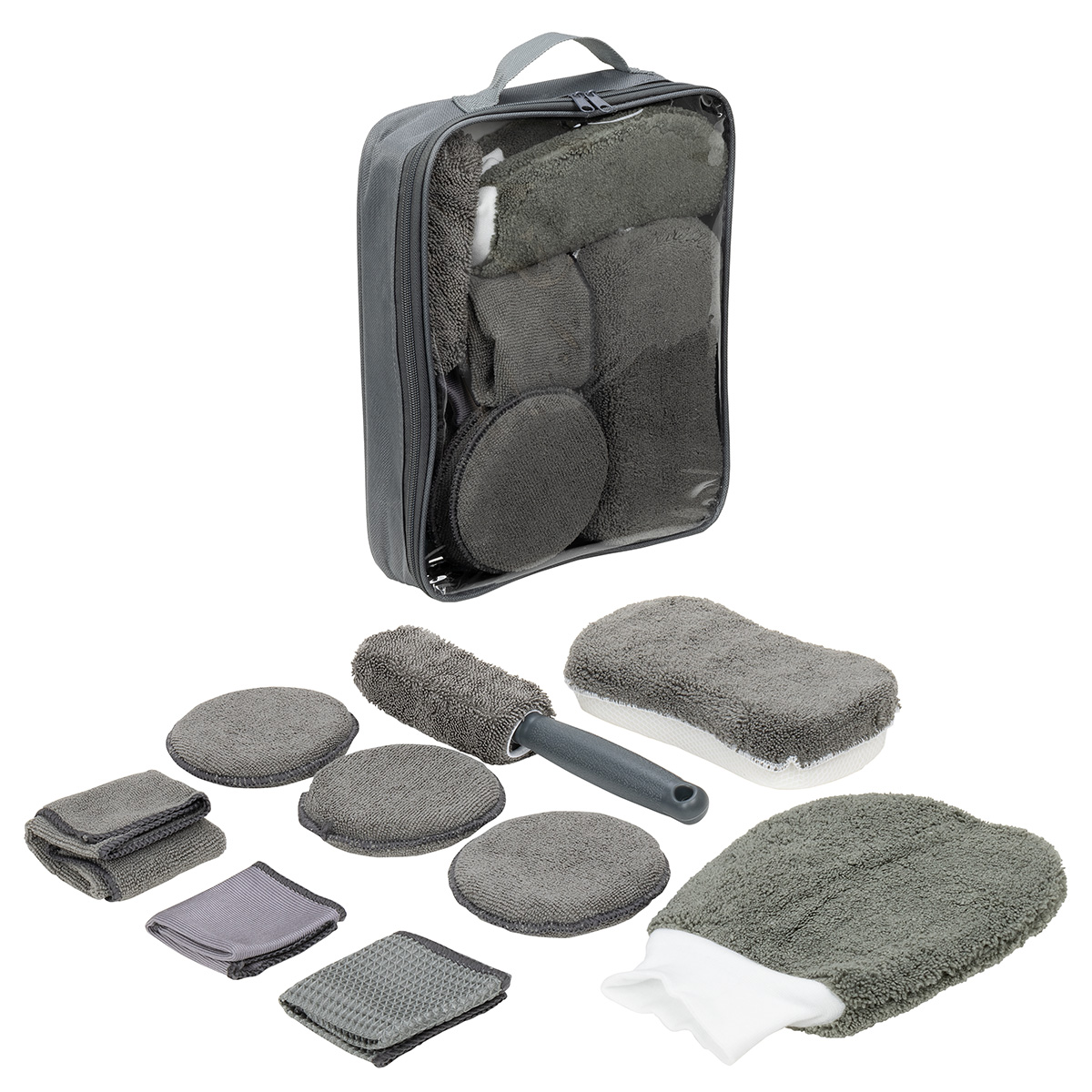 Pit Crew 9-Piece Car Wash Detailing Kit
