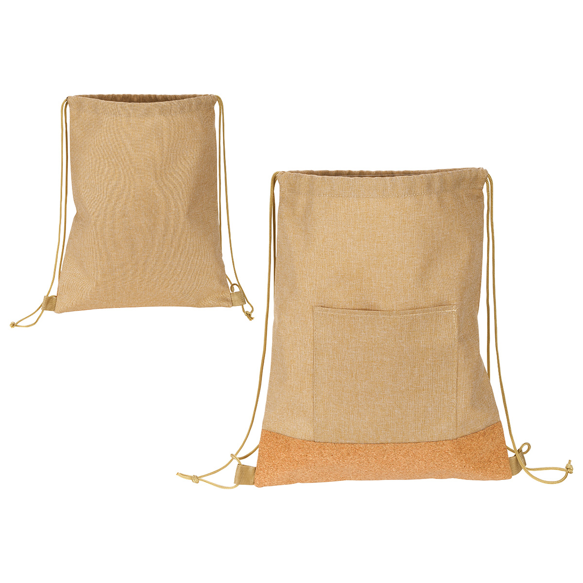 Carina RPET & Cork Drawstring Bag