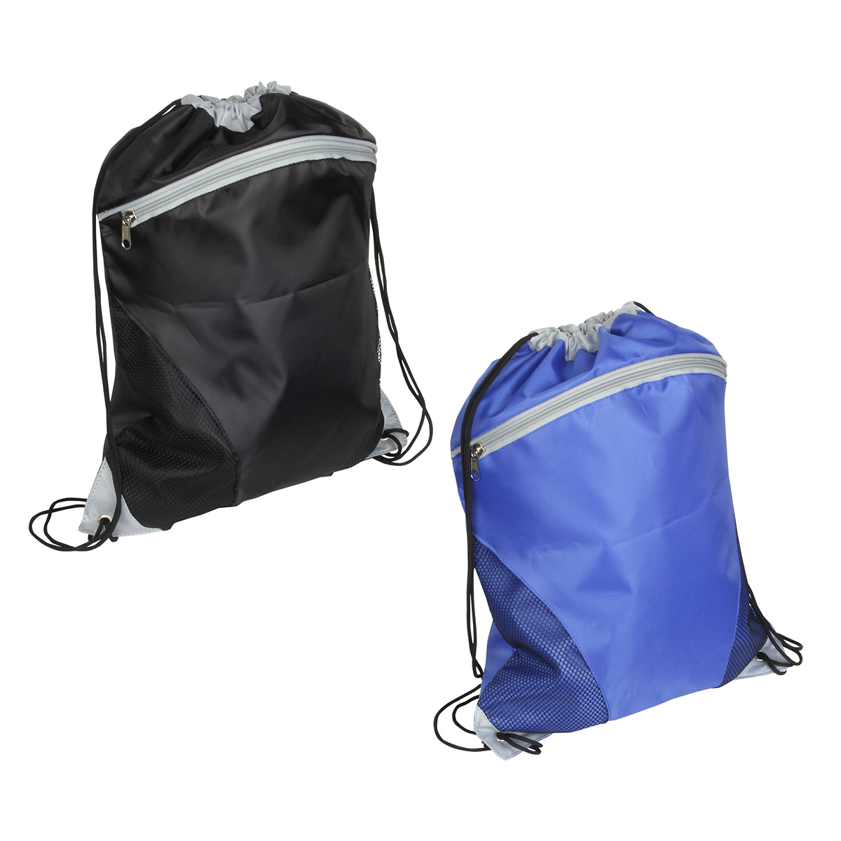 Cyclone Mesh Curve Polyester Drawstring Bag