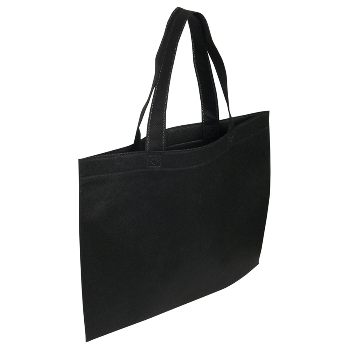 Landscape Recyclable Non-Woven Shopping Bag — Black