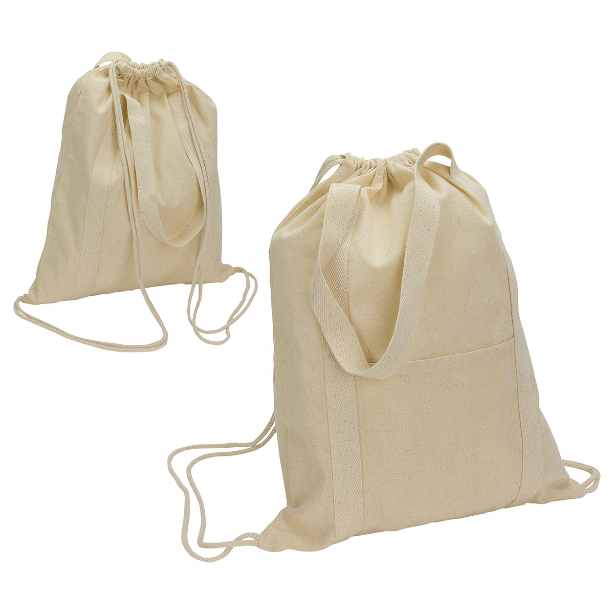 Orion 5 oz 50/50 Recycled Cotton Drawstring Bag