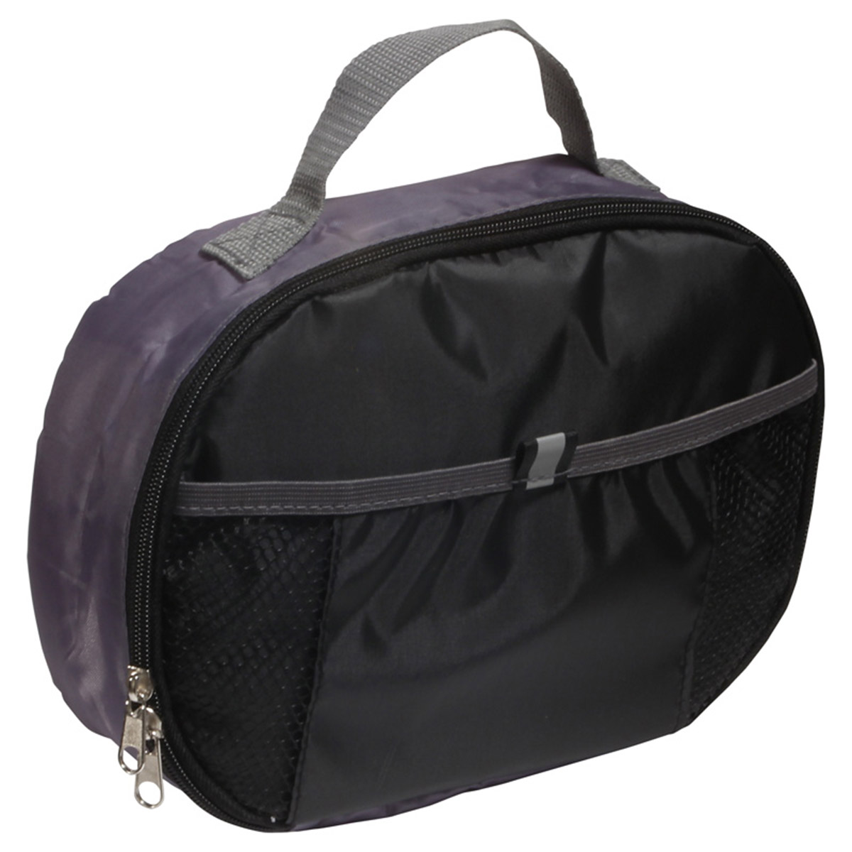 Polar Polyester Insulated Lunch Bag — Black