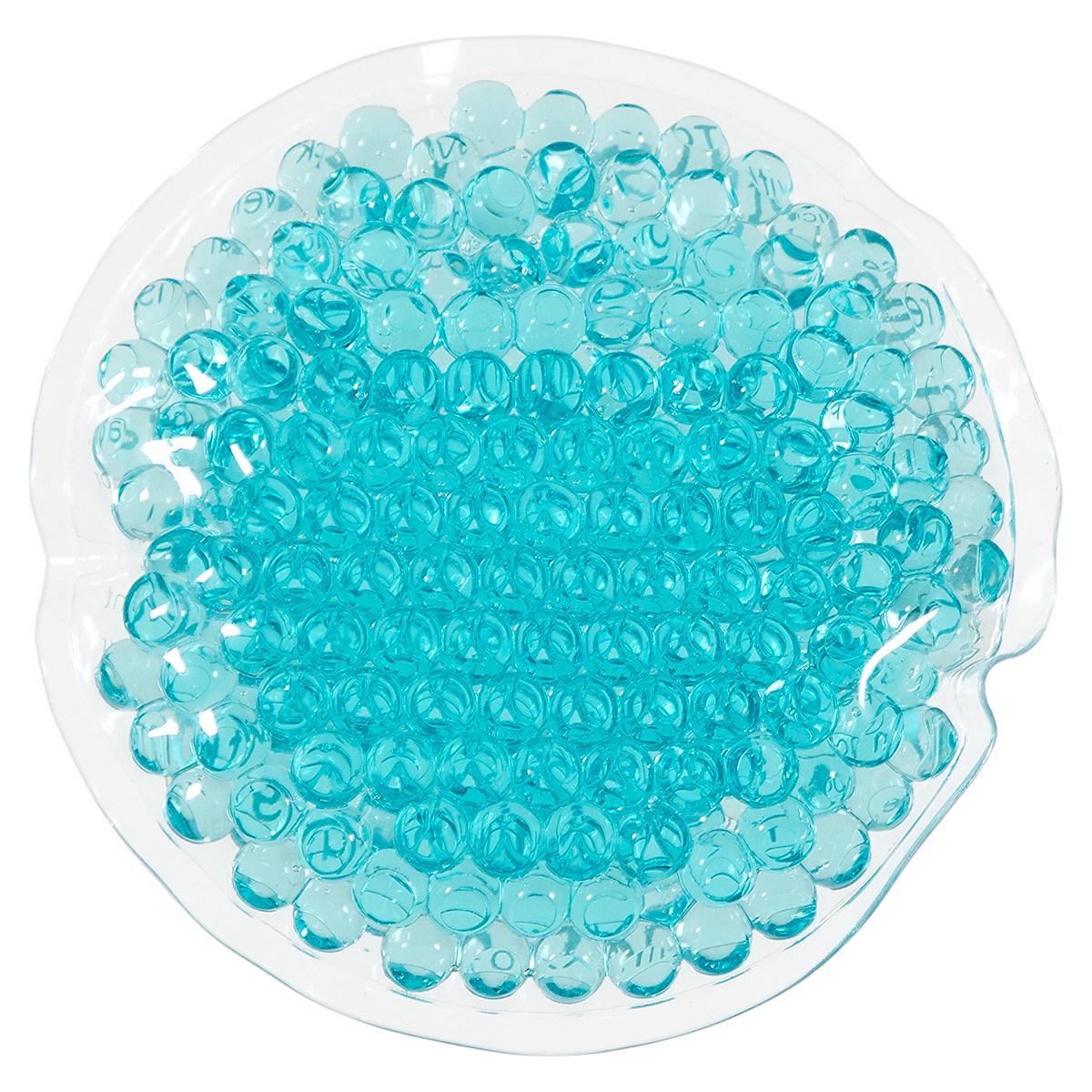 Full Color Mini Round Aqua Pearls™ Hot/Cold Pack — Aqua