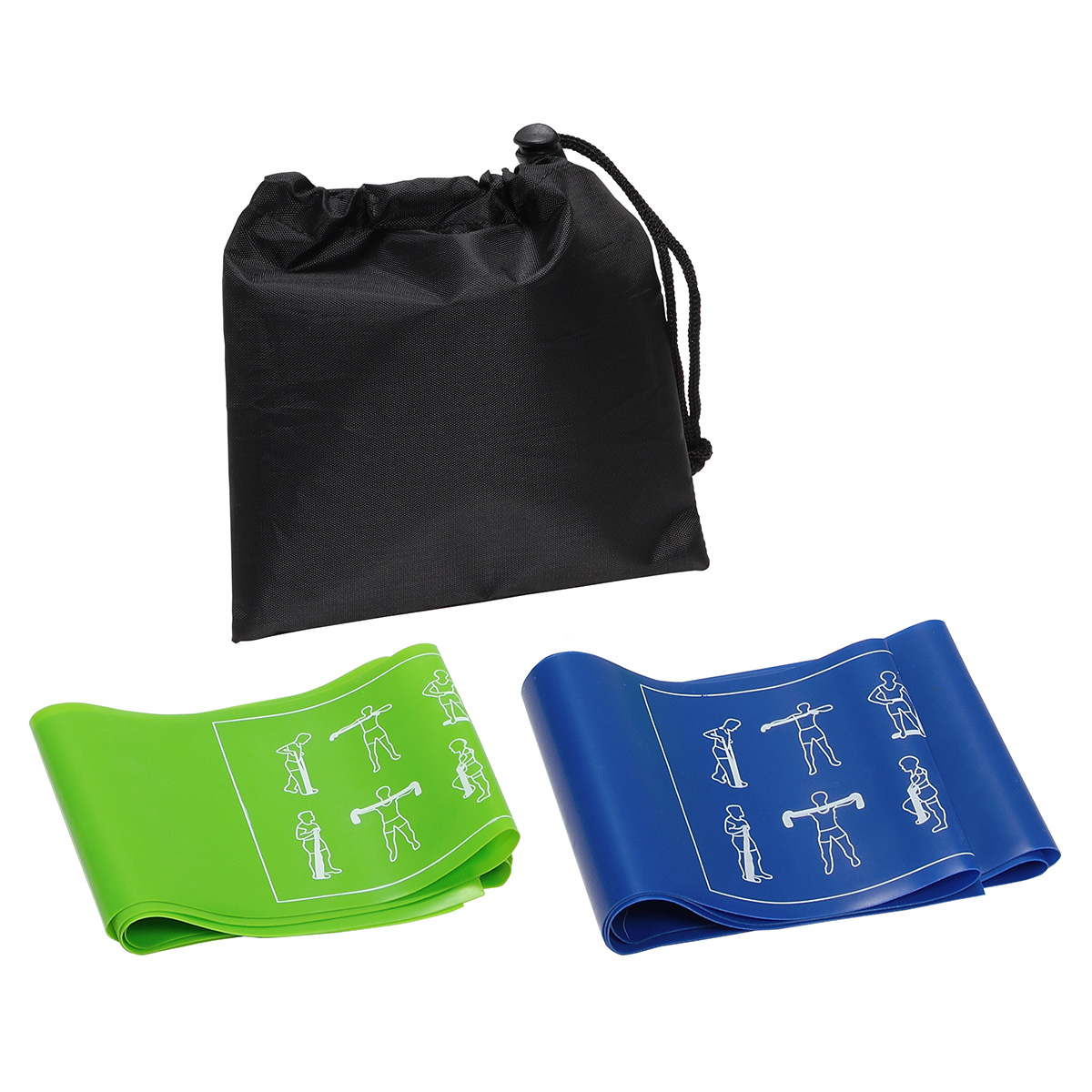 Power Stretch 2-Piece Fitness Band Set