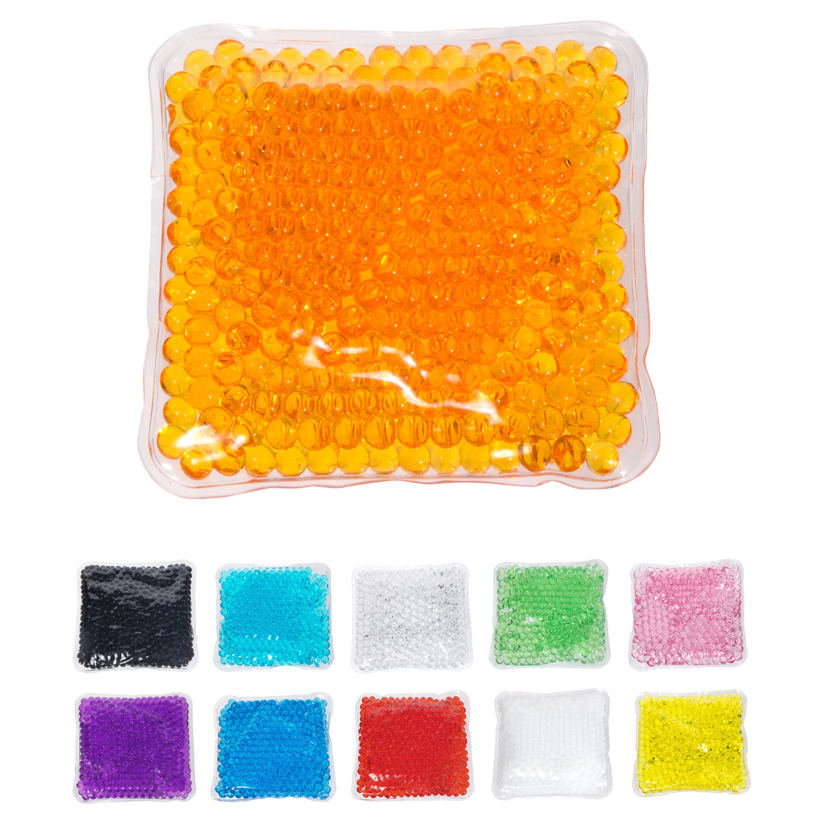 Full-Color Square Aqua Pearls™ Hot/Cold Pack