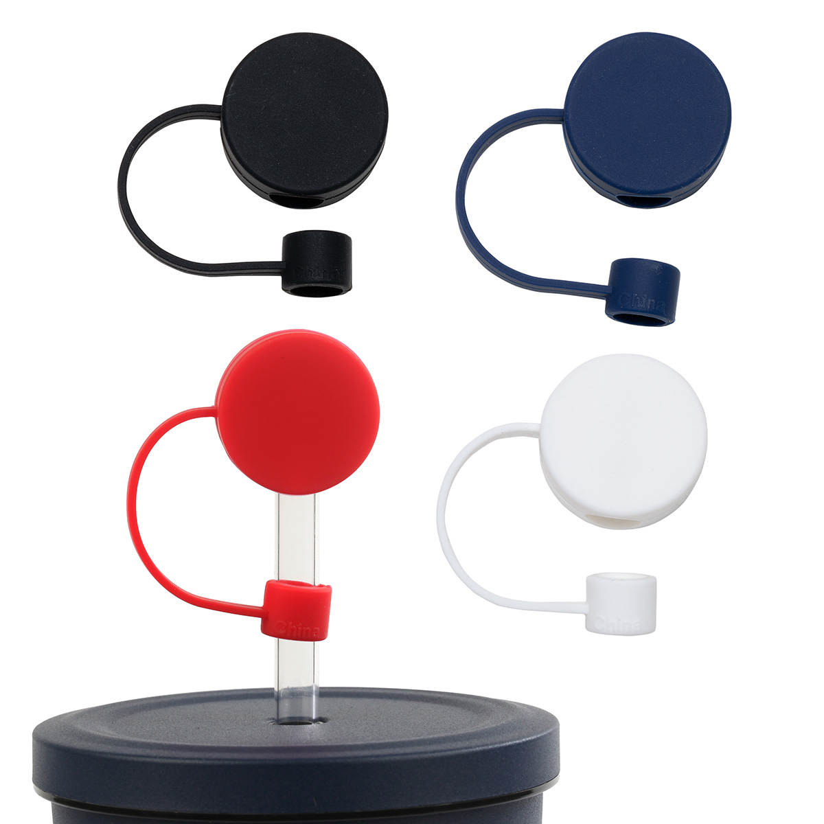 Flip 'N Sip Silicone Straw Cap