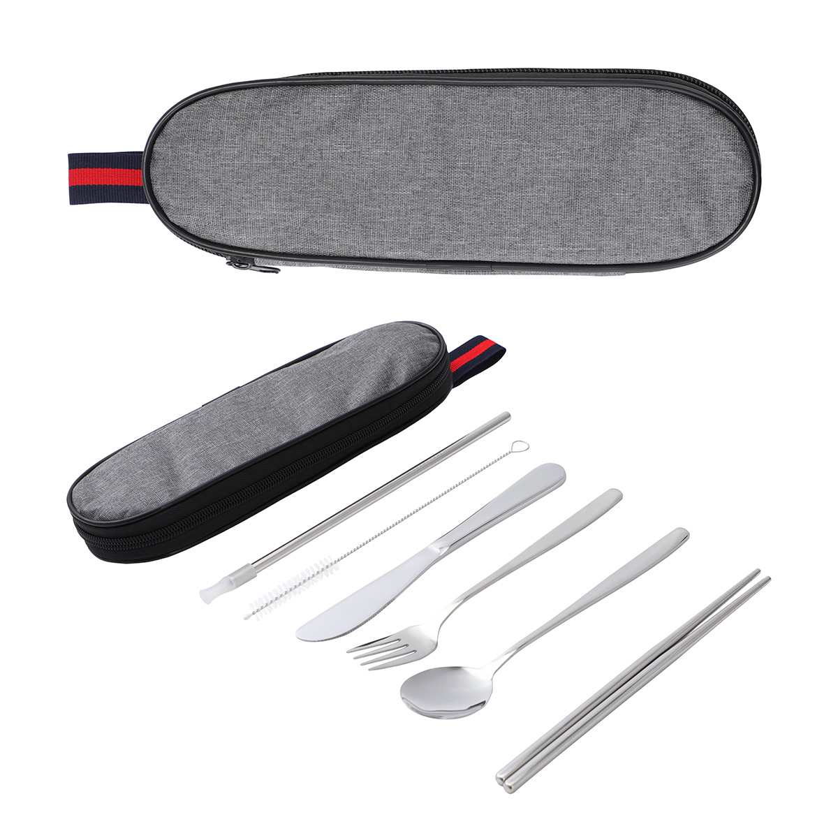 Stainless Steel Cutlery Set In Oxford Case