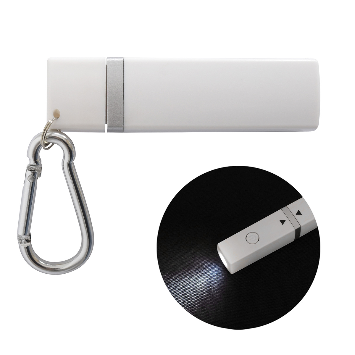 Best Buddy Tools ® Carabiner Alarm LED Key Light