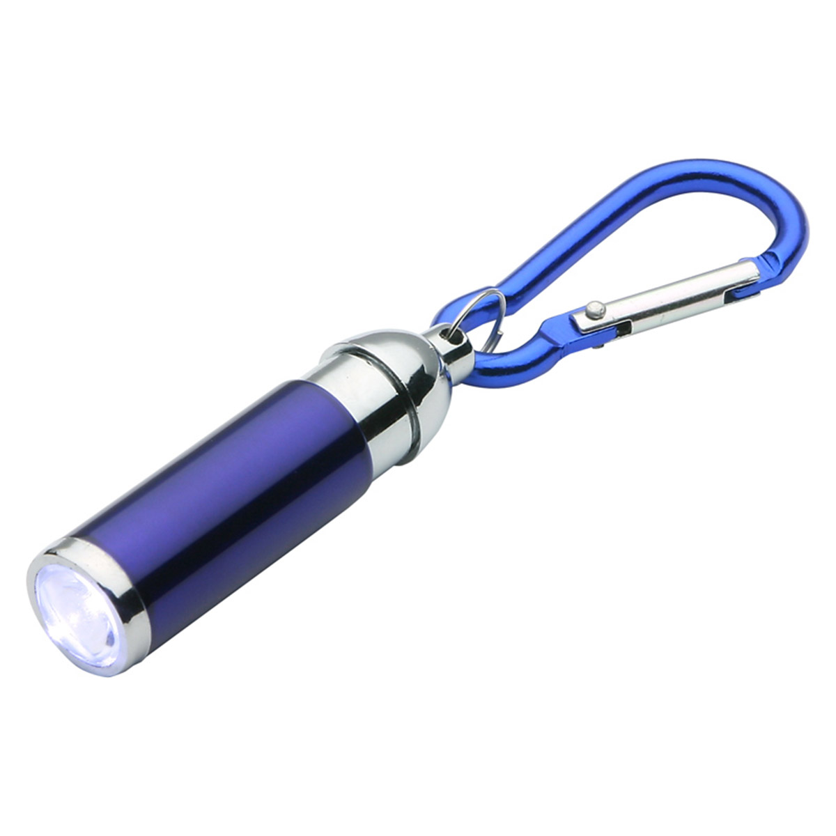 Carabiner Clip LED Light — Blue