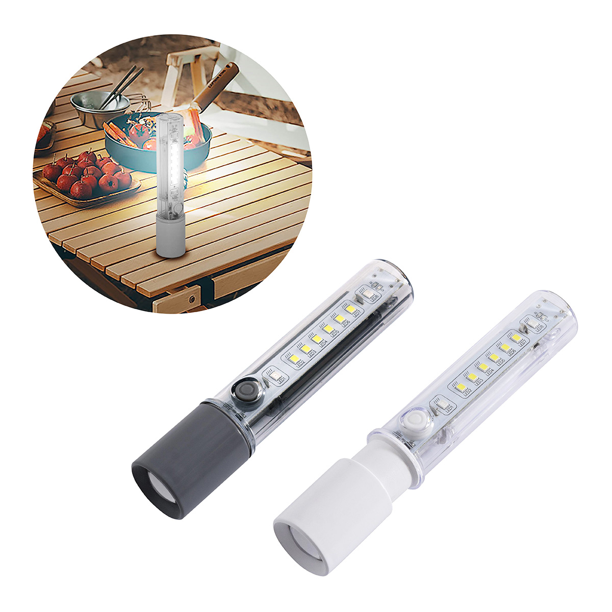 Best Buddy Tools® Rechargeable Multi-Mode Zoom Flashlight