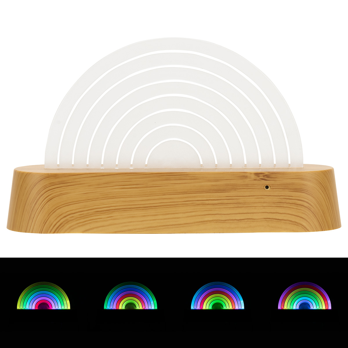 Rainbow Sound-Reactive LED Ambient Light
