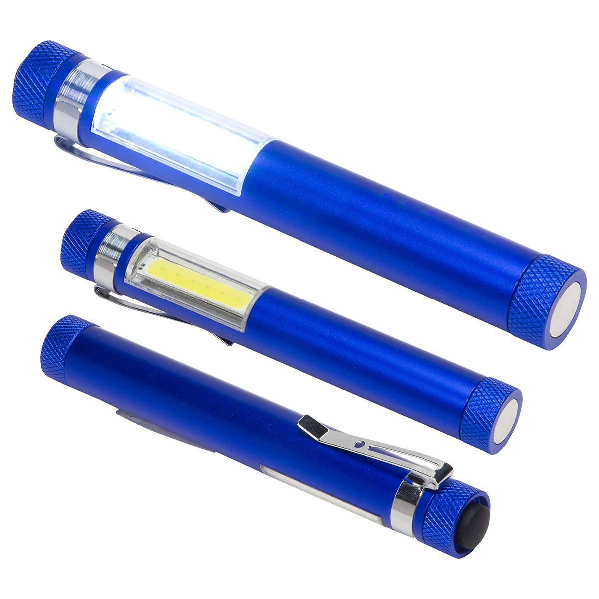 Vivid Clip Flashlight — Blue