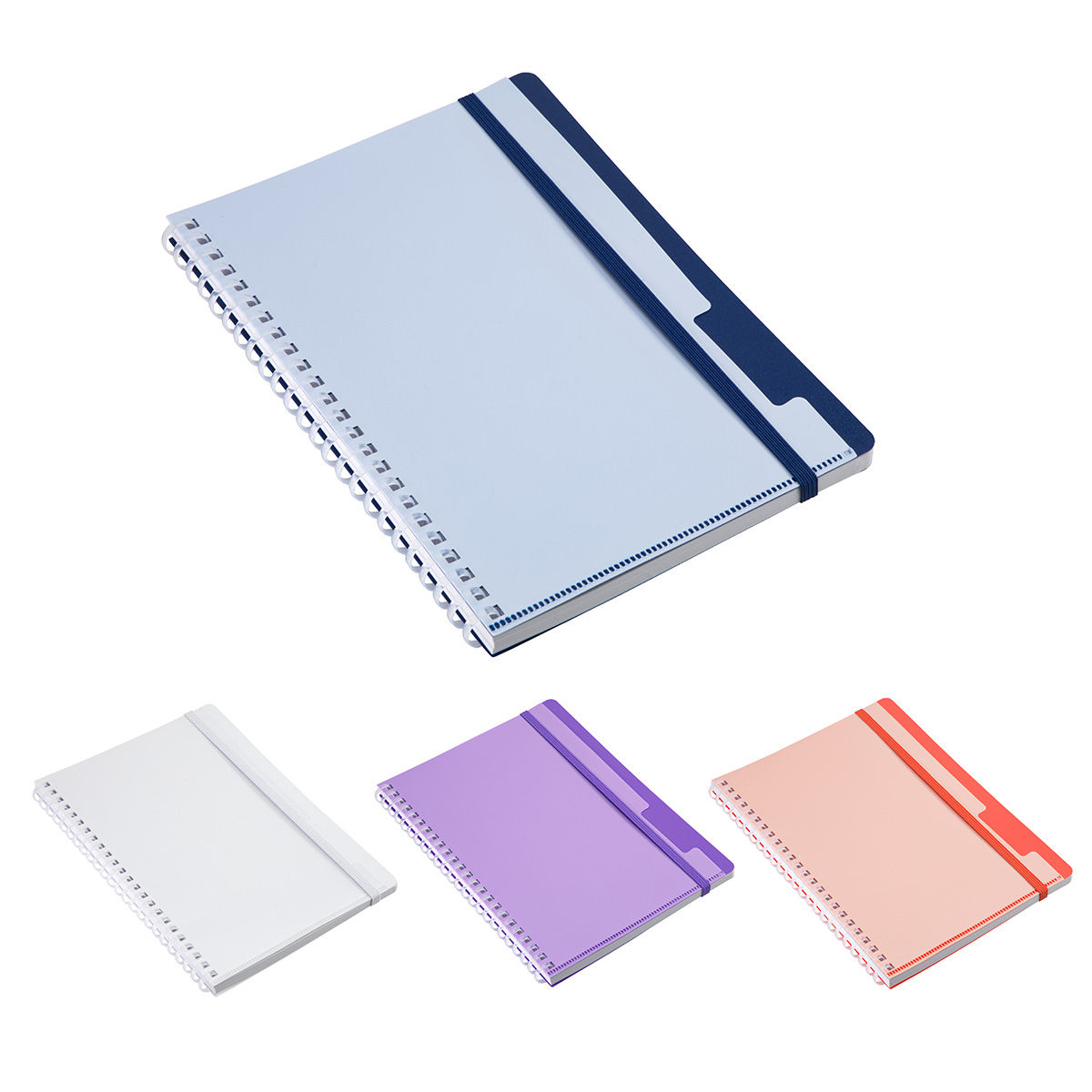 Arcadia Soft Spiral Notebook with Front Pocket