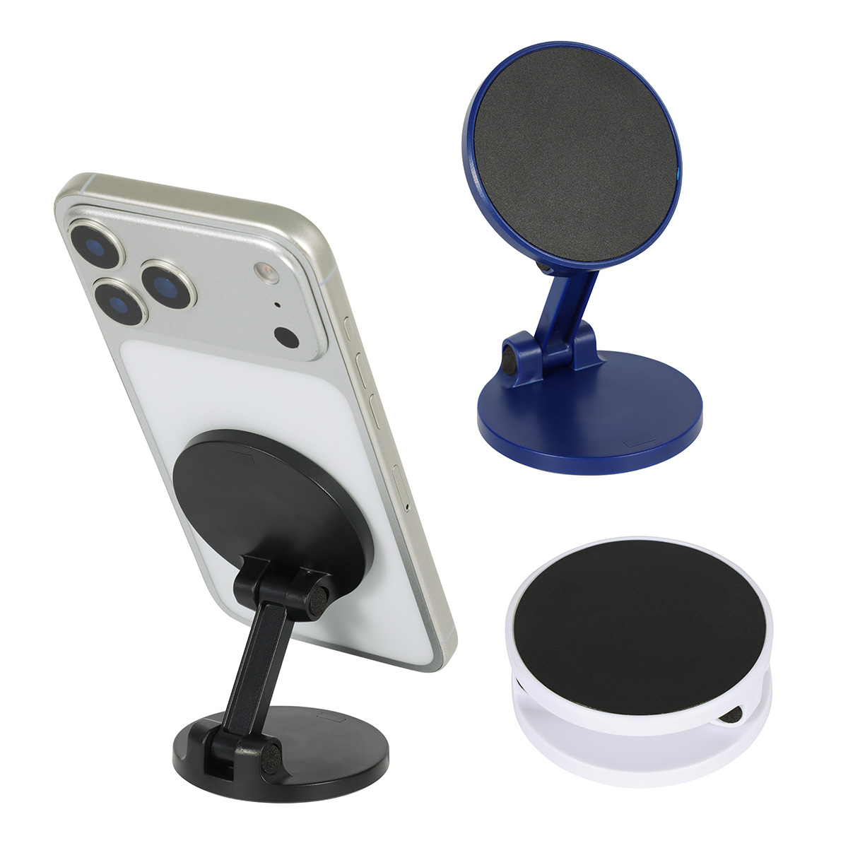 Pillar Magnetic Collapsible Phone Stand with Magnetic Base