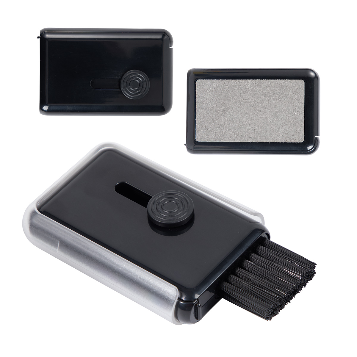 Whisk Portable Screen Cleaner & Keyboard Brush — Black