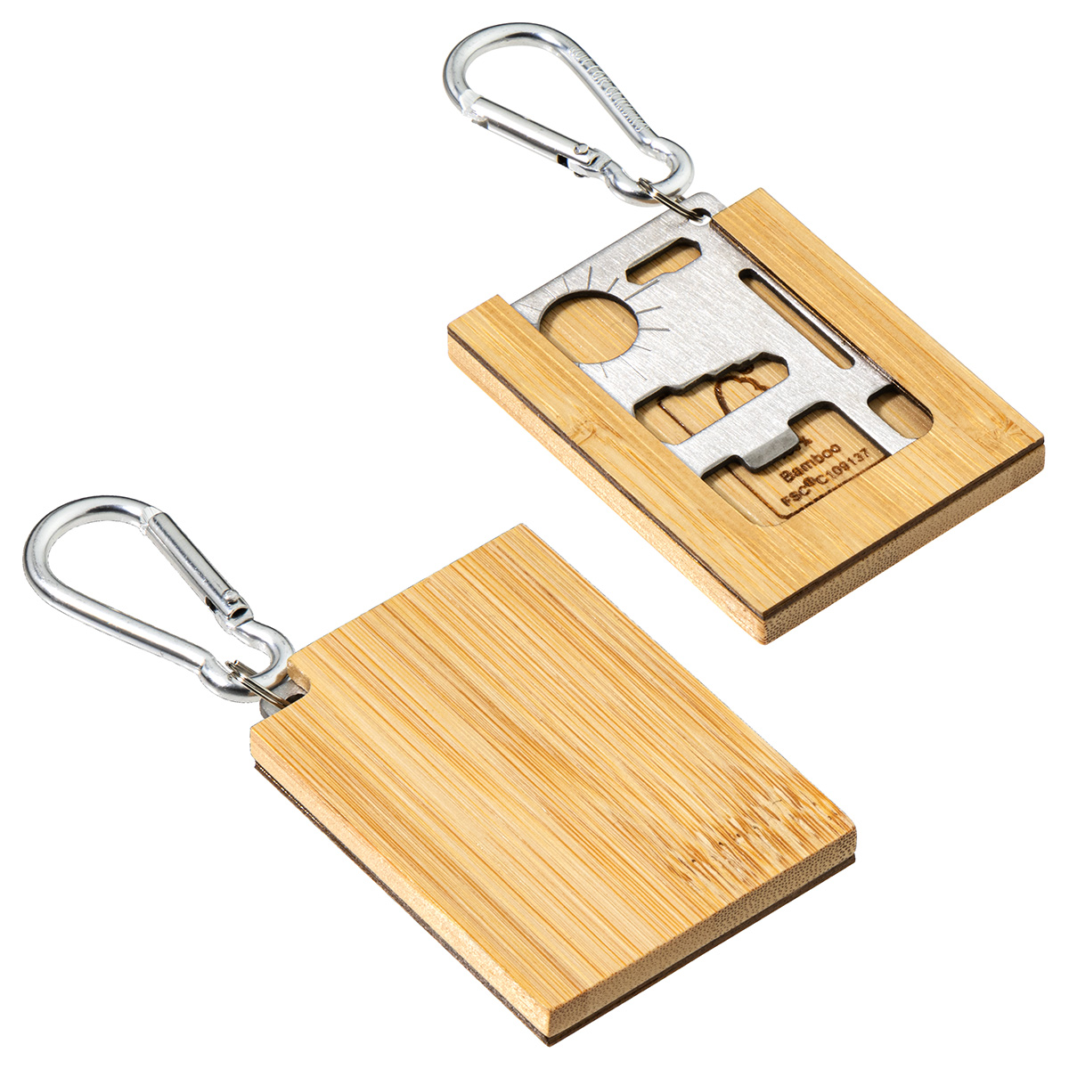 Best Buddy Tools® Bamboo Multi-Tool with Carabiner