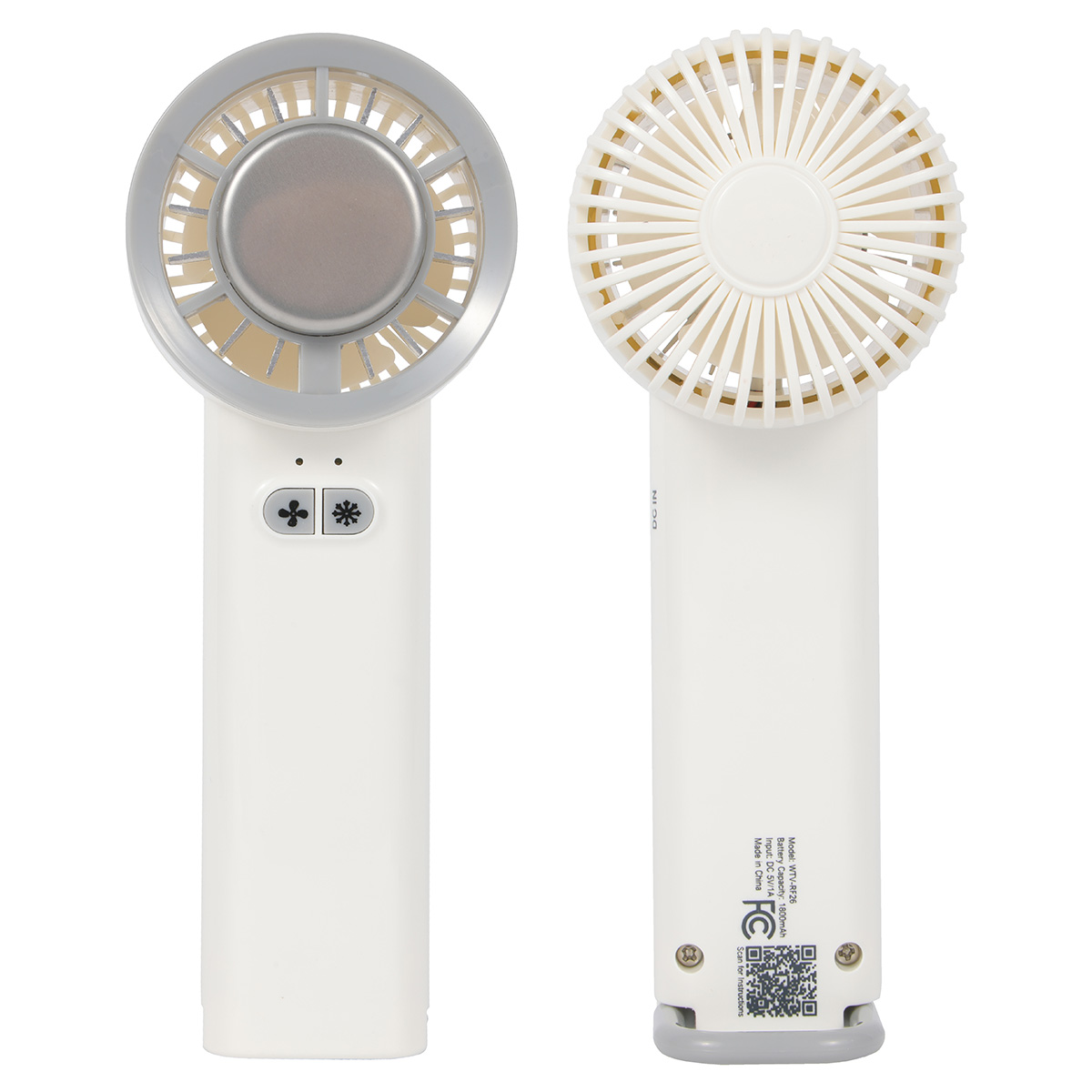 Frosty Handheld Fan with Ice Cooling Plate
