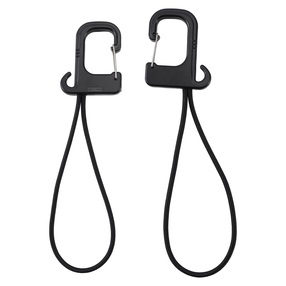 Swivel Clip Folding Bag Hanger — Black