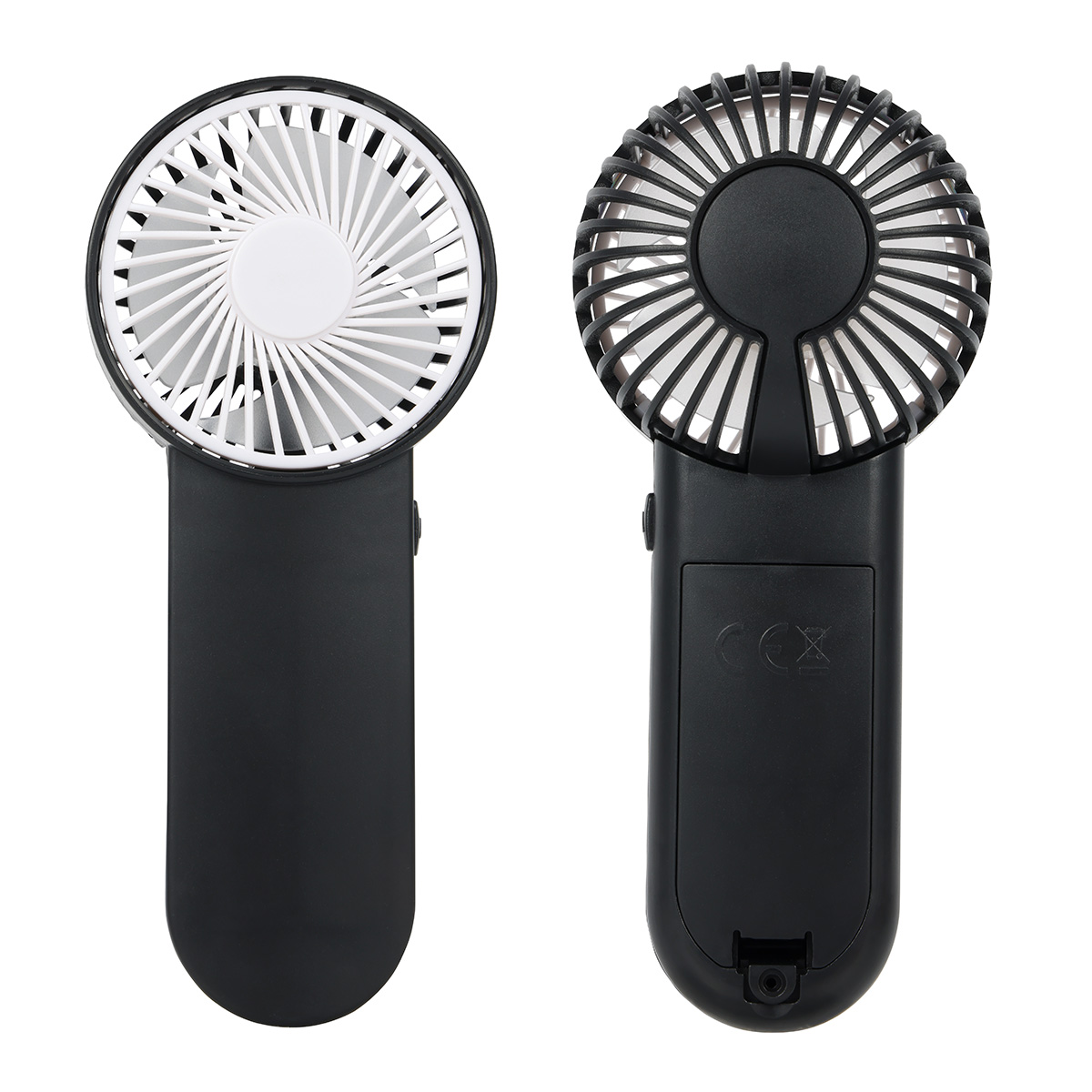 Swirl Portable Battery-Operated Fan — Black