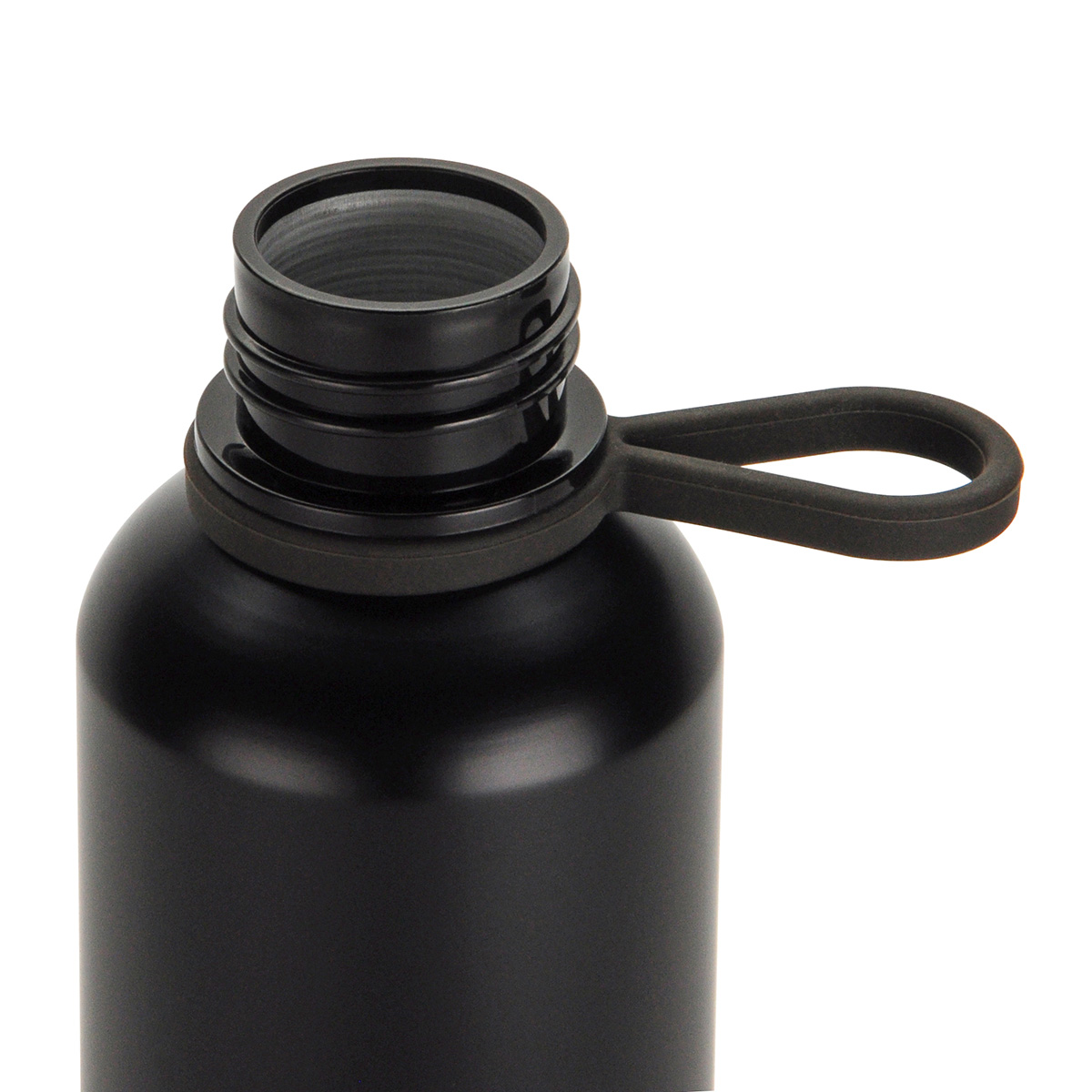 Avento 25 oz Recycled Aluminum Bottle with Silicone Loop, custom water bottle with logo imprint 63