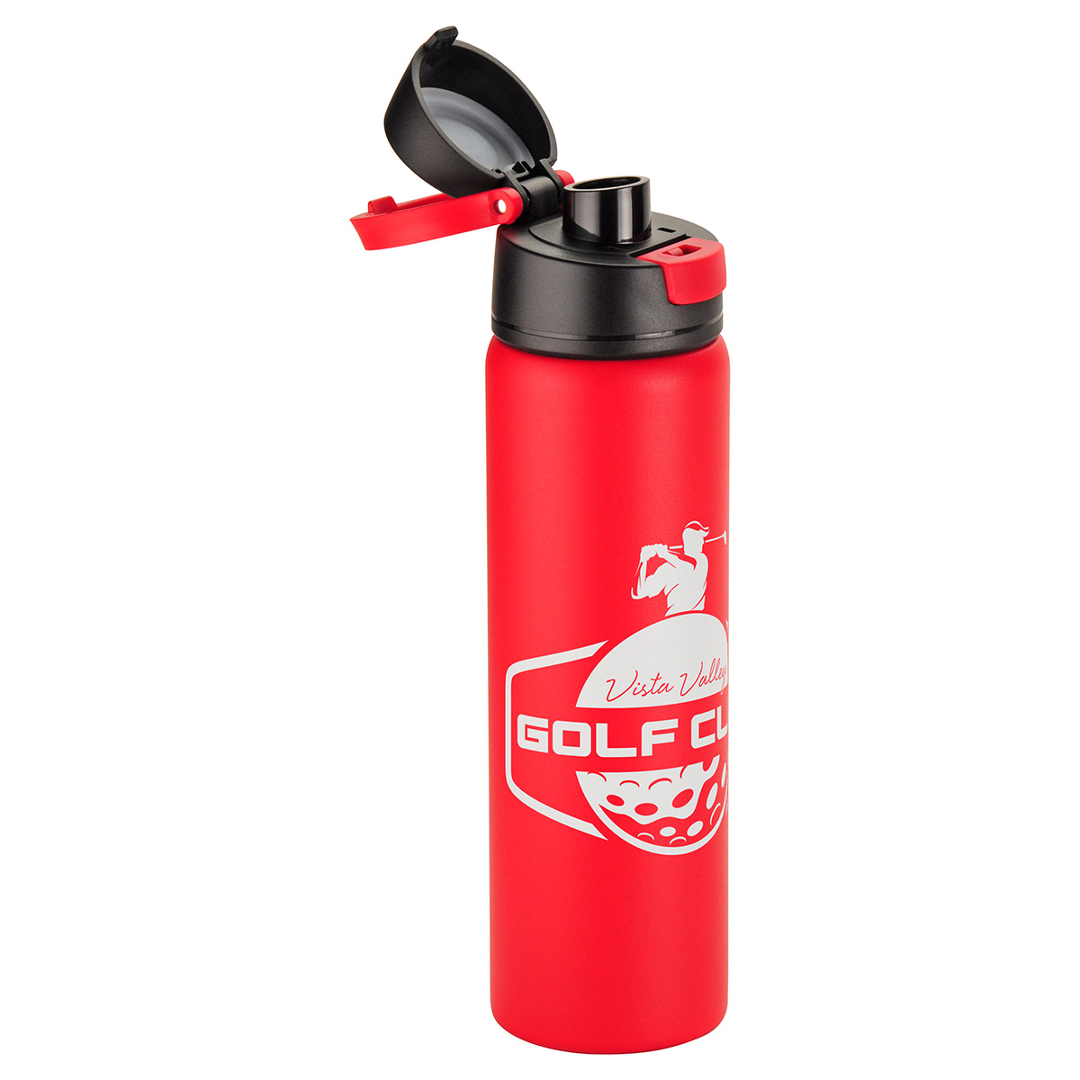 Cabrio 24 oz Recycled Stainless Steel Vacuum Insulated Bottle, custom water bottle with logo imprint 84