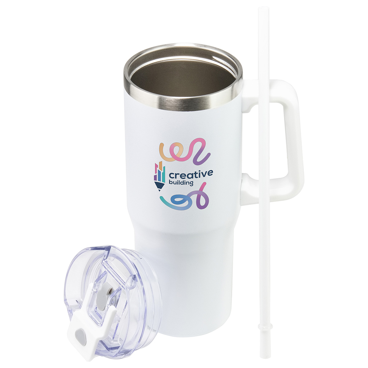 Maestro 30 oz Vacuum Insulated Stainless Steel Mug 48