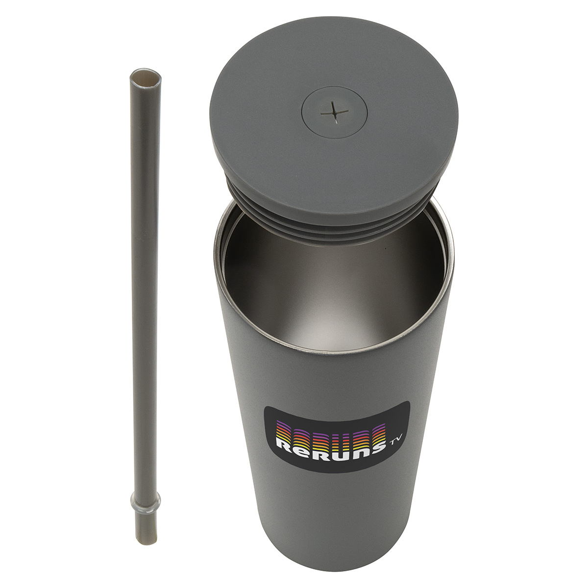 Bradford 24 oz Vacuum Insulated Stainless Steel Tumbler with Straw 102