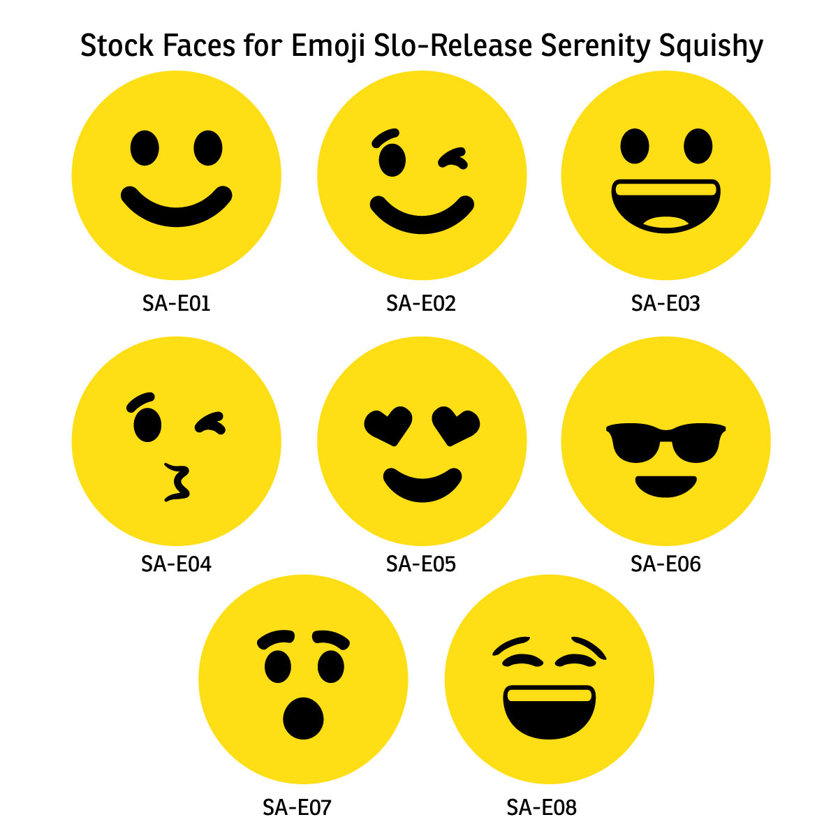Emoji Slo-Release Serenity Squishy™ 8