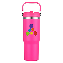 Oreno 30 oz Stainless Steel/Polypropylene Travel Tumbler 90
