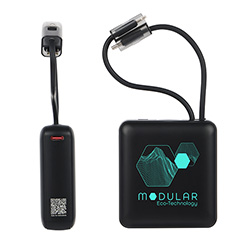 Vanguard 10000mAh 20W PD Power Bank with Charging Cable Lanyard 12