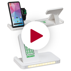 Legion 3-in-1 Charging Station with Ambient Lamp