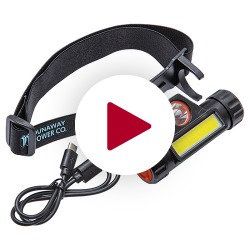 Best Buddy Tools® Nightline COB + LED Rechargeable Headlamp