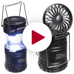 Retro Lantern with Fan