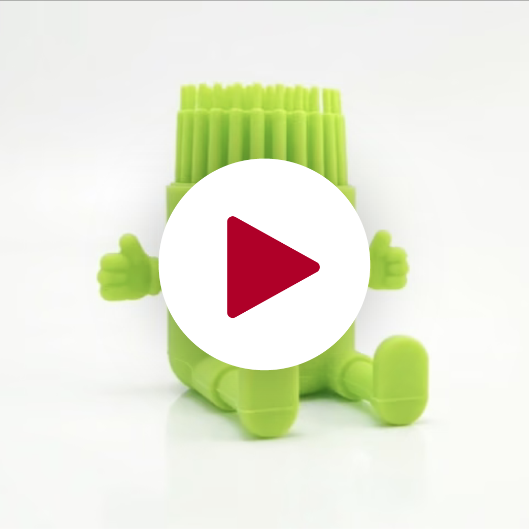 Bristle Buddy Flexible Phone Stand