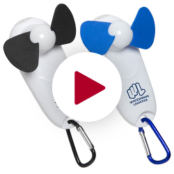 Handy Breeze Portable Fan & Light - Indoors